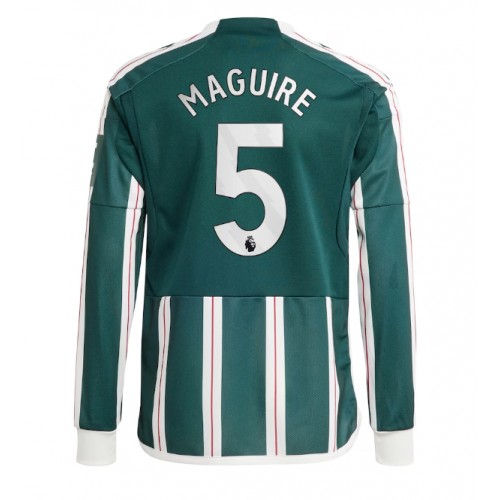 Maillot de foot Manchester United Harry Maguire #5 Extérieur 2023-24 Manche Longue